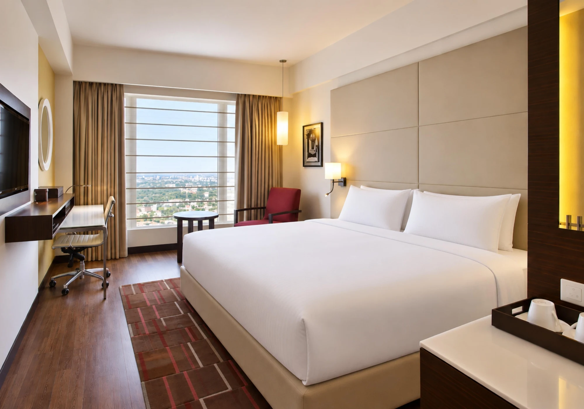 Park Plaza Delhi CBD Shahdara bright guest room